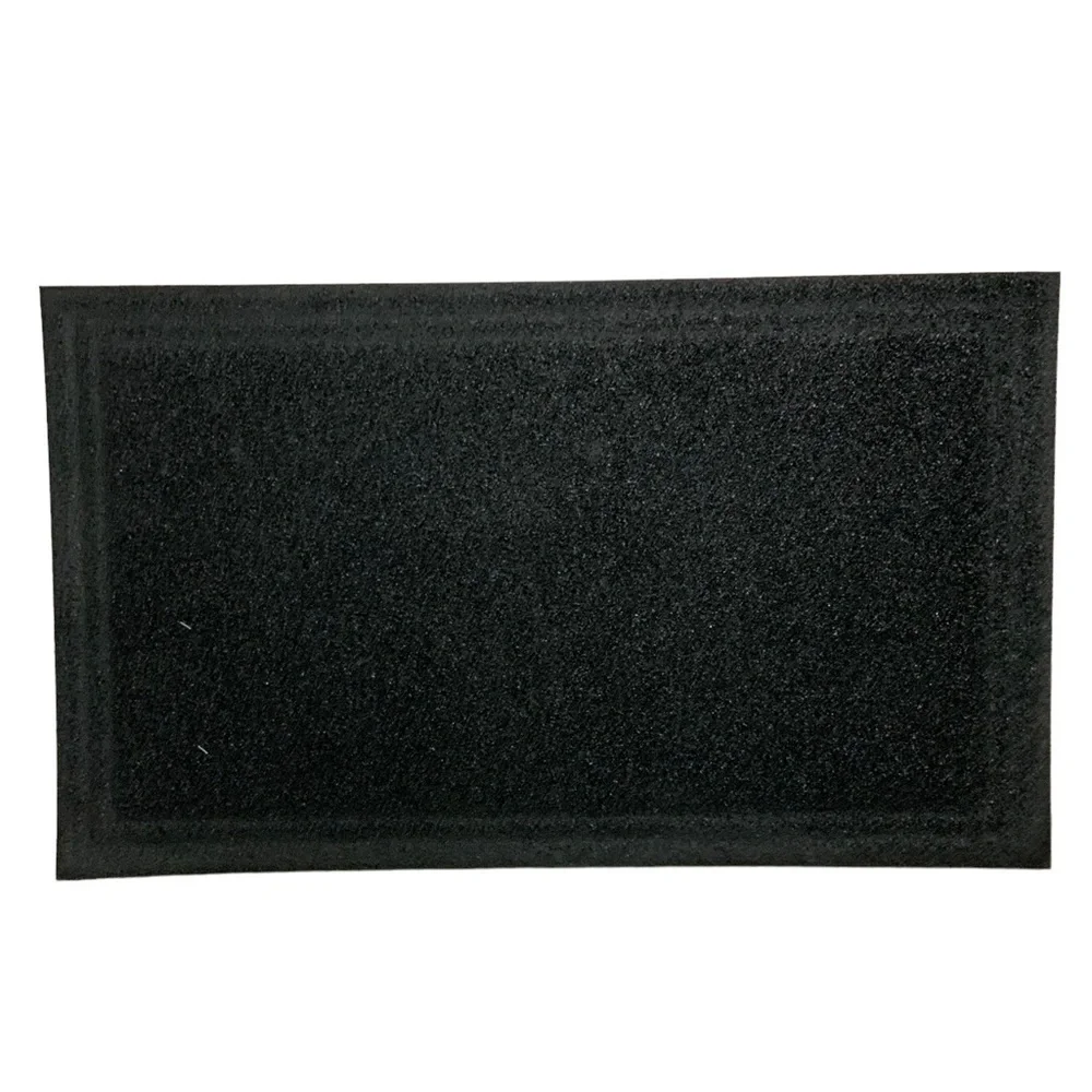 Doormat Christmas Poinsettia Heavy Duty Indoor/Outdoor Red Black 18 x 30 in